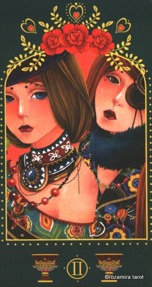 Bowring heart Tarot - Doubts the story cards (Taiwan)